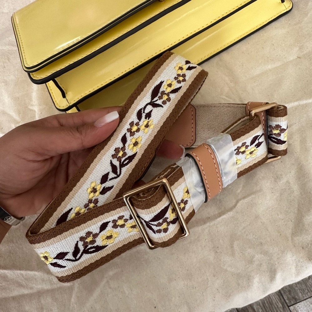 New Tory burch EMERSON PATENT
CONVERTIBLE CROSSBODY VINTAGE LEMON - Picture 7 of 13